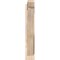 Ekena Millwork Traditional Slat Smooth Outlooker, Douglas Fir, 5 1/2"W x 28"D x 34"H OUT06X28X34TRA06SDF - alternate 2